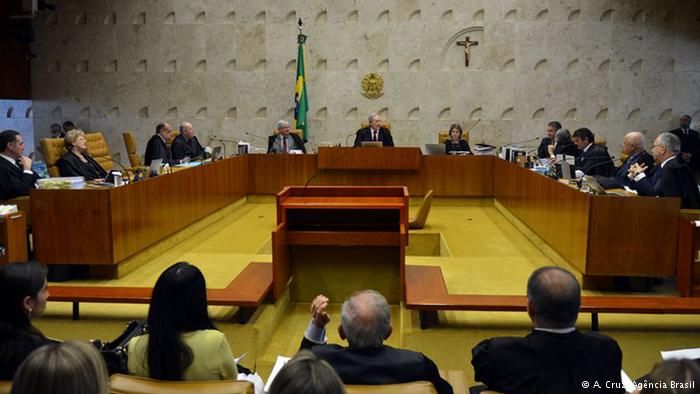 Brazil Supreme Court rejects move to halt Rousseff impeachment proceedings.